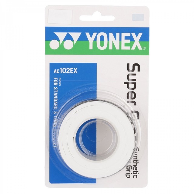 Yonex AC 102 EX Super Grap 3Pack White